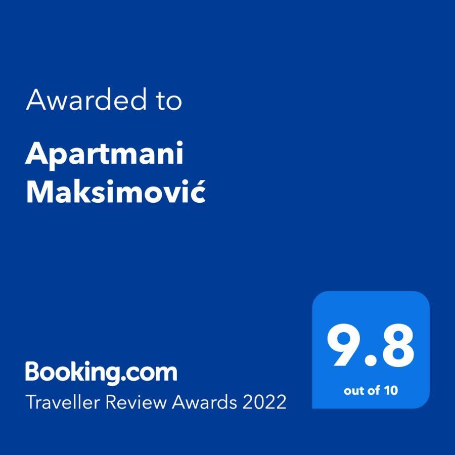 Apartmani Maksimovic Mokra Gora Extérieur photo